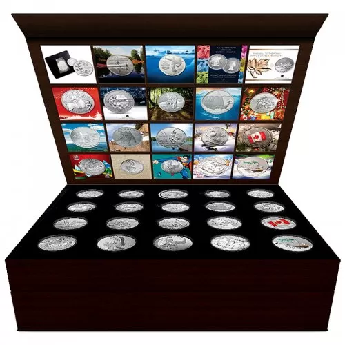 2011-2015 Canadian Empty 20-Coin $20 for $20, $25 for $25 Collector Display Case