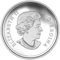 2015 Canadian $20 Autumn Express 1 oz Fine Silver Coloured Coin