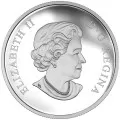 2015 Canadian $20 Butterflies of Canada: Colias Gigantea/Giant Sulphur 1 oz Fine Silver Coloured Coin