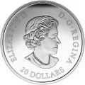 2015 Canadian $20 A Historic Reign - 1 oz Fine Silver Coin