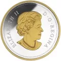 2015 Canadian $20 Tom Thompson: Spring Ice - 1 oz Fine Silver & Gold-plated Coin