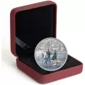 2015 Canadian $20 Winter Scene: Ice Dancer - 1 oz Fine Silver Coloured Coin