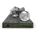 2015 Canadian $20 70th Anniversary of the End of the Italian Campaign - 1 oz Fine Silver Limited Edition Coin - lightly tarnished