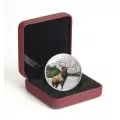 2015 Canadian $20 Majestic Elk - 1 oz Fine Silver Coloured Coin