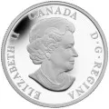 2015 Canadian $20 The Majestic Moose - 1 oz Fine Silver Coloured Coin
