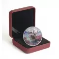 2015 Canadian $20 Misty Morning Mule Deer - 1 oz Fine Silver Coloured Coin