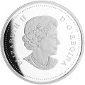 2015 Canadian $20 Canadian Icons: Polar Bear - 1 oz Fine Silver Coin with Jade Insert