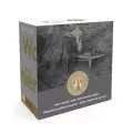 2015 Canadian $20 First World War Battlefront Series: The Second Battle of Ypres - 1 oz Fine Silver & Gold-plated Coin - outside box damaged