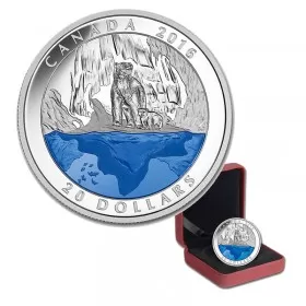 2016 Canadian $20 Iconic Canada: Polar Bear Fine Silver Coin *Masters Club Exclusive*