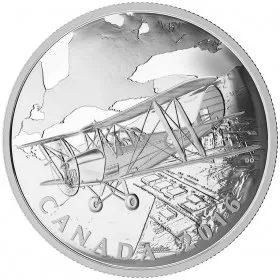 2016 Canadian $20 British Commonwealth Air Training Plan - 1 oz Fine Silver Coin