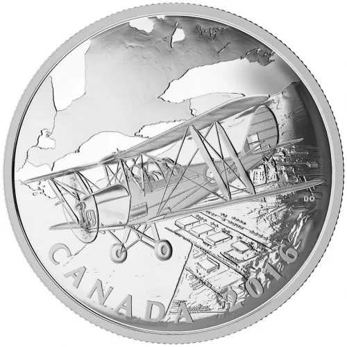 2016 Canadian $20 British Commonwealth Air Training Plan - 1 oz Fine Silver Coin