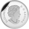 2015 Canadian $20 Weather Phenomenon: Winter Freeze - 1 oz Fine Silver Coin (Glow-in-Black-Light) - Coin In Capsule - COA Only