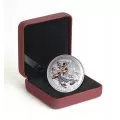 2015 Canadian $20 Weather Phenomenon: Winter Freeze - 1 oz Fine Silver Coin (Glow-in-Black-Light) - Coin In Capsule - COA Only