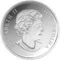2016 Canadian $20 Mother Earth 1 oz Fine Silver Proof Coin 