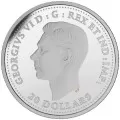 2016 Canadian $20 Second World War Battlefront Series: The Battle of Hong Kong - 1 oz Fine Silver Coin