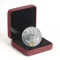 2017 Canadian $20 First World War Battlefront Series: The Battle of Passchendaele - 1 oz Fine Silver & Gold-plated Coin