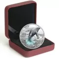 2017 Canadian $20 Three-Dimensional Breaching Whale - 1 oz Fine Silver Coin