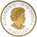 2017 Canadian $20 Locomotives Across Canada: RS 20 - 1 oz Fine Silver & Gold-plated Coin