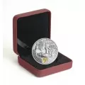 2017 Canadian $20 First World War Battlefront Series: The Battle of Vimy Ridge - 1 oz Fine Silver & Gold-plated Coin