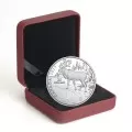 2017 Canadian $20 Nature's Impressions: Woodland Caribou - 1 oz Fine Silver Coin