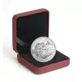 2017 Canadian $20 Second World War Battlefront Series: The Battle of Dieppe - 1 oz Fine Silver Coin - tarnished coin