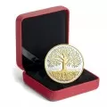 2018 Canadian $20 Tree of Life - 1 oz Fine Silver & Gold-plated Coin