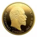 2018 Canadian $20 The 1908 Sovereign: Royal Canadian Mint 110th Anniv 1 oz Fine Silver & Gold-plated Coin
