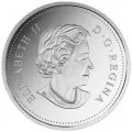 2018 Canadian $20 Approaching Canada Goose - 1 oz Fine Silver 3D Coin - Toned (has gold-tone appearance)