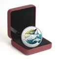 2018 Canadian $20 Geometric Fauna: Orcas - 1 oz Fine Silver Coin