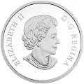 2018 Canadian $20 Geometric Fauna: Snowy Owls - 1 oz Fine Silver Coin