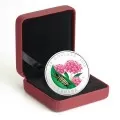 2018 Canadian $20 Little Creatures: Monarch Caterpillar (Venetian Glass) - 1 oz Fine Silver Coin