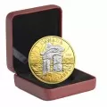 2018 Canadian $20 Canada's Iconic Inukshuk: Guiding the Way - 1 oz Fine Silver & Reverse Gold-Plated Coin