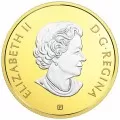 2018 Canadian $20 Canada's Iconic Inukshuk: Guiding the Way - 1 oz Fine Silver & Reverse Gold-Plated Coin
