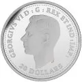 2018 (1943-) Canadian $20 Second World War Battlefront: The Invasion of Sicily 1 oz Fine Silver Coin
