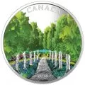 2018 Canadian $20 Maple Tree Tunnel 1 oz Fine Silver Coloured Coin & Black Light Flashlight