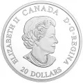 2018 Canadian $20 Norse Figureheads: Northern Fury - 1 oz Fine Silver Coin - no outside box, some discolouration 