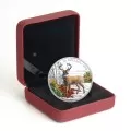 2018 Canadian $20 Majestic Wildlife: Wandering White-Tailed Deer - 1 oz Fine Silver Coin