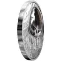 2018 Canadian $20 Frozen in Ice: Woolly Mammoth - 1 oz Fine Silver Coin