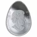 2019 Canadian $20 Hatching Hadrosaur Dinosaur 1 oz Fine Silver Egg-shaped Coloured Coin (Glow-in-the-Dark)