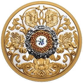 2021 Canadian $20 Dancing Diamond: Sparkle of the Heart - Fine Silver Gold-plated Coin