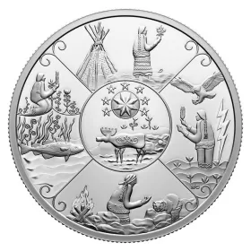2023 Canadian $20 Generations: Mi’kmaq Creation Story 1 oz Fine Silver Coin