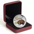 2014 Canadian $20 Baby Animals: Beaver - 1 oz Fine Silver Coin