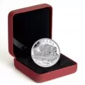 2014 Canadian $20 The Bison: A Family at Rest - 1 oz Fine Silver Coin - tarnished coin