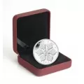2012 Canadian $20 Swarovski® Crystal Snowflake 1 oz Fine Silver Coin