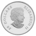 2012 Canadian $20 Swarovski® Crystal Snowflake 1 oz Fine Silver Coin