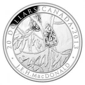 2013 Canadian $20 Group of Seven: J.E.H. MacDonald - 1 oz Fine Silver Coin