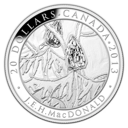 2013 Canadian $20 Group of Seven: J.E.H. MacDonald - 1 oz Fine Silver Coin