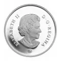 2009 Canadian $20 Ottawa Senators Goalie Mask Sterling Silver Coloured Coin (Limited Edition)