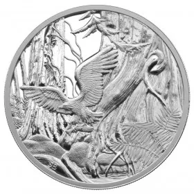 2005 Canadian $20 National Parks Collection #1: Pacific Rim Fine Silver Coin
