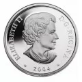 2004 Canadian $20 Natural Wonders: Aurora Borealis/Northern Lights 1 oz Fine Silver Hologram Coin